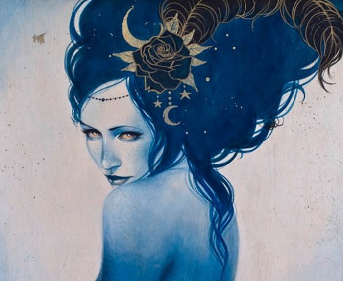 messenger eloesh com blue-moon-priestess-blue-rose